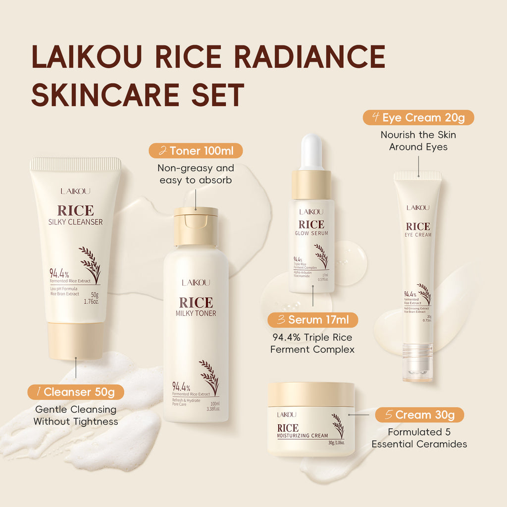 Moisturizing Cream With Plant Extracts For Facial Skincare  Skincare Set